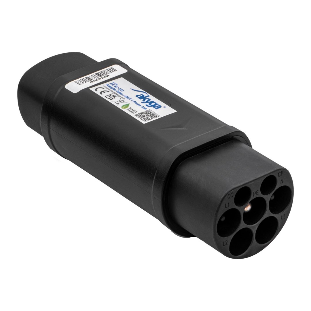 AKYGA  AK-SC-E22 Ladekabel-Adapter [1x Tesla Buchse